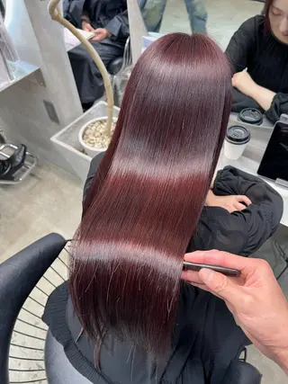 ロング カラー etora 渋谷所属・ワンホンヘア🇨🇳 髪質改善/itaruのヘアスタイル