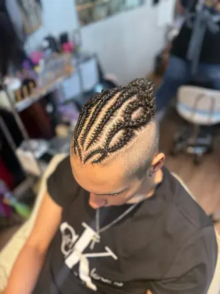 セミロング ヘアアレンジ メンズ scamp所属・scamp⭐️ さくらのヘアスタイル