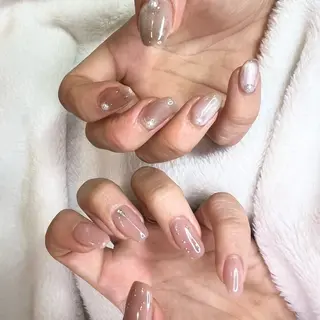 ネイル モデル募集 練習生のネイルデザイン