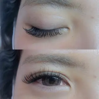 マツエク・マツパ . Minaのマツエク・マツパデザイン