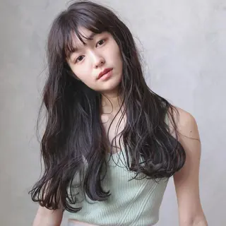 ロング パーマ 下北沢 soiのヘアスタイル