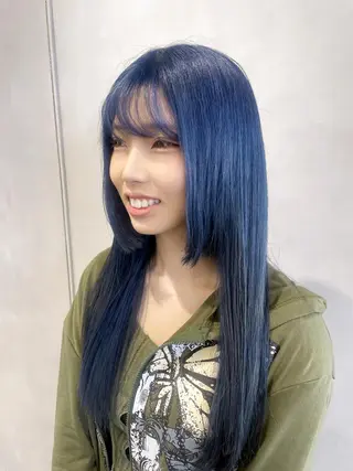 ロング カラー 透明感カラー✨艶髪 制作🌱山根あゆみのヘアスタイル