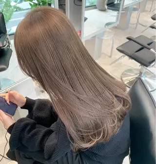ロング カラー PELE アネックス梅田茶屋町店所属・PELE ハイトーン RIMUのヘアスタイル