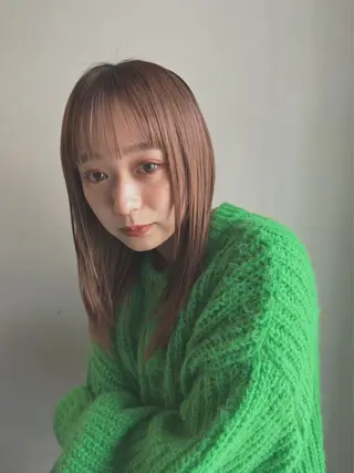セミロング フラミューム 高崎店のヘアスタイル