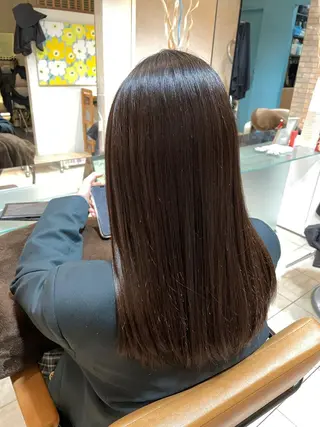 ロング パーマ ueki ayaneのヘアスタイル