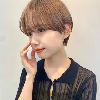 ショート 滝口 茉奈実のヘアスタイル