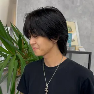 カラー メンズ メンズハイライト／ メンズブリーチカラーのヘアスタイル