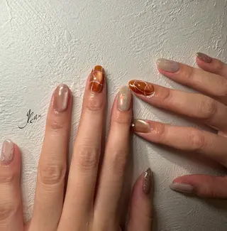 ネイル gleam所属・gleam✴︎ sayakaのネイルデザイン