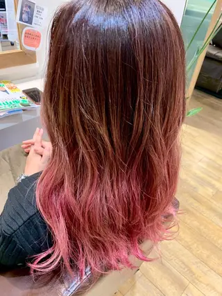 ロング カラー ショート×カラー 🦊堀米早紀【荻窪】のヘアスタイル