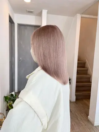 ショート カラー ブロンド・ハイトーン ／遠藤将太のヘアスタイル