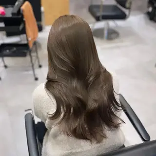 ロング カラー Rui/透明感カラー 暖色/レイヤーカットのヘアスタイル