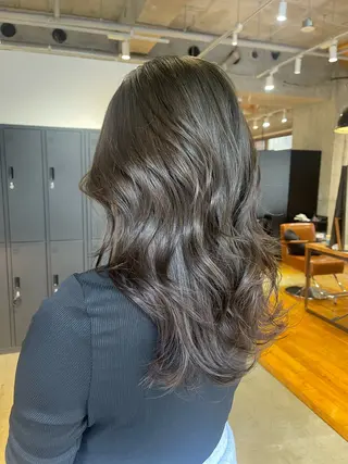 ロング カラー 🫧うる艶レイヤー /髪質改善/RISAのヘアスタイル