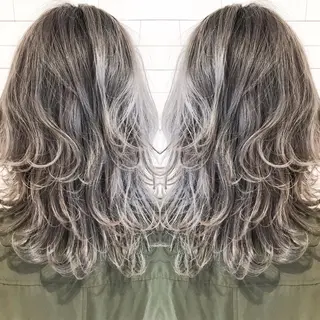 ミディアム カラー LA KING GINZA TOKYO所属・🧡ショートの達人 🧡SHOのヘアスタイル