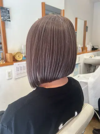 ミディアム アザマ　ヤスカツ _rosso 川口のヘアスタイル