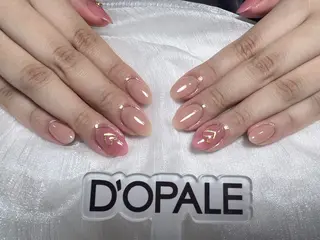 ネイル D‘OPALEサロン所属・長さ出し専門店 上野kkのネイルデザイン