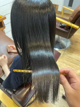 ロング 平田 たかしのヘアスタイル