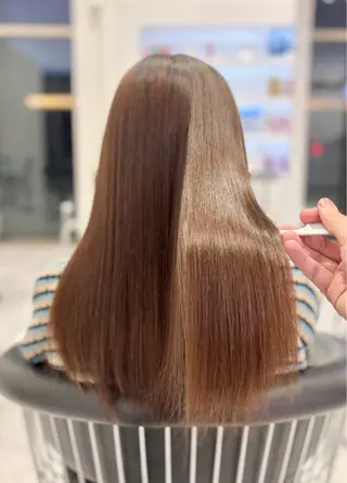 ロング TopStyleSHIZUOKA所属・村尾咲季斗 髪質改善/縮毛矯正のヘアスタイル