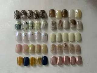 ネイル scré as Ételのネイルデザイン