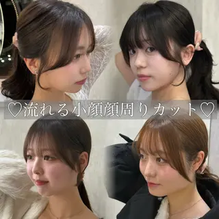 ロング 小顔韓国レイヤー× 艶髪 池袋/ハナ🌷のヘアスタイル