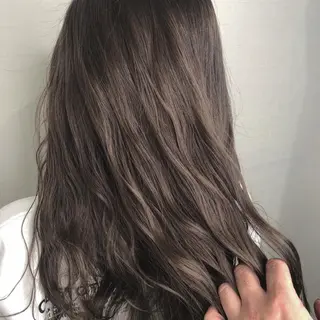 セミロング 髪質改善ストレートo rメンズスタイル今岡のヘアスタイル