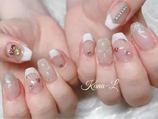 カラー ネイル 芦辺 香奈のネイルデザイン