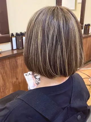 ミディアム カラー S. RYUTAのヘアスタイル