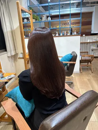 ロング カラー RINNO🌷艶髪/ 透明感&艶カラーのヘアスタイル