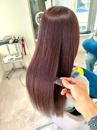 セミロング 森 隆秀/韓国ヘアのヘアスタイル