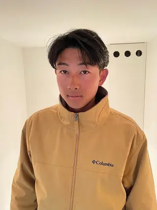 メンズ ボブ/レイヤー /河内温太のヘアスタイル