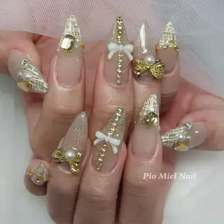 ネイル momo 長さだしのネイルデザイン