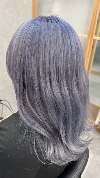 セミロング ハイトーン️🫧🎀 /𝐚𝐨𝐢のヘアスタイル