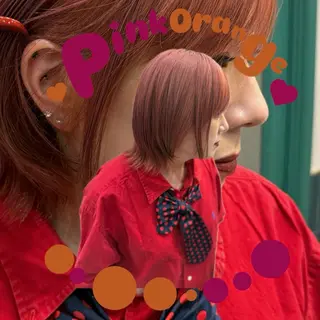 ミディアム igggy所属・松岡 茉和のヘアスタイル