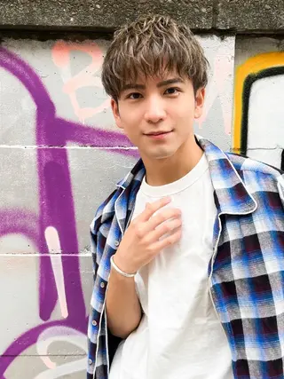 ショート カラー パーマ メンズ ヘアアレンジ 【韓国ヘア】 人気No.1/ユウキのヘアスタイル