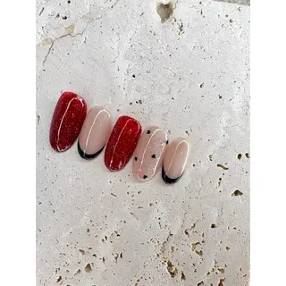 ネイル 𖡼 yumenoのネイルデザイン