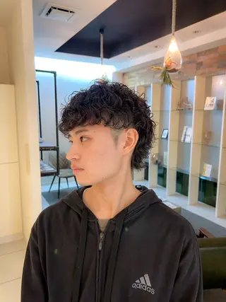 パーマ メンズ 髪質改善/ストレート パーマ長久手/ひかるのヘアスタイル