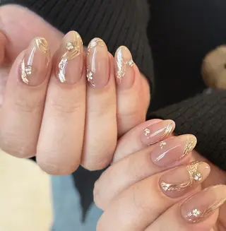 ネイル By moonネイル 🌷ワンホン/韓国風のネイルデザイン