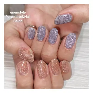 ミディアム ネイル 👑enen style👑のネイルデザイン