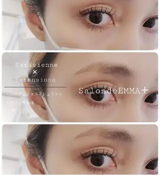 マツエク・マツパ EMMA plus．のマツエク・マツパデザイン