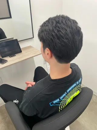 メンズ 菅野 萌愛のヘアスタイル