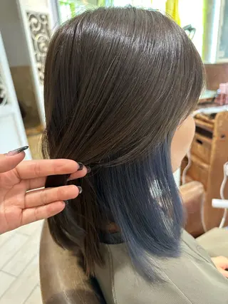 カラー 福田 純香のヘアスタイル