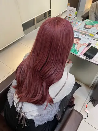 セミロング 🤎韓国ヘア ベージュ まゆか🤎のヘアスタイル