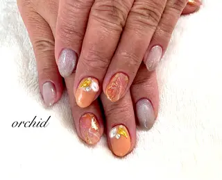 ネイル orchid ♡オーキッドのネイルデザイン