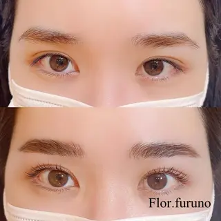 マツエク・マツパ アイブロウ Flor上大岡 ＊フルノ リナ＊のマツエク・マツパデザイン