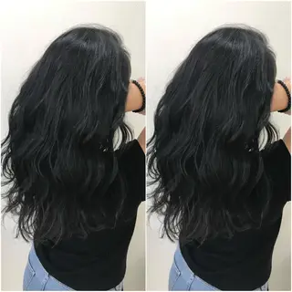 ロング カラー 全席個室　暖色カラー Zina松園優香🌸のヘアスタイル