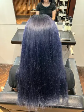 カラー minnano・policy所属・miu 💫のヘアスタイル