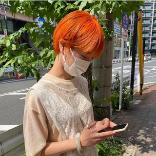 ショート Nikiita リコのヘアスタイル