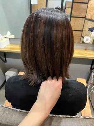 ショート カラー パーマ ヘアアレンジ メンズ キッズ ネイル マツエク・マツパ アイブロウ times salon名駅所属・久木原 ゆりのヘアスタイル