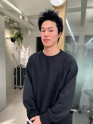 ショート カラー ケアパーマ/ケアブリ ーチdaisukeのヘアスタイル