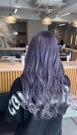 カラー 艶カラー 💙KARIN🪼のヘアスタイル