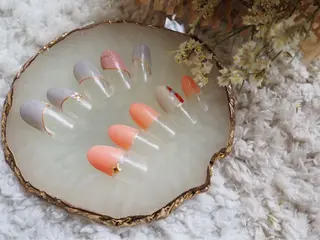 ネイル ネイルPetit Ribbonのネイルデザイン